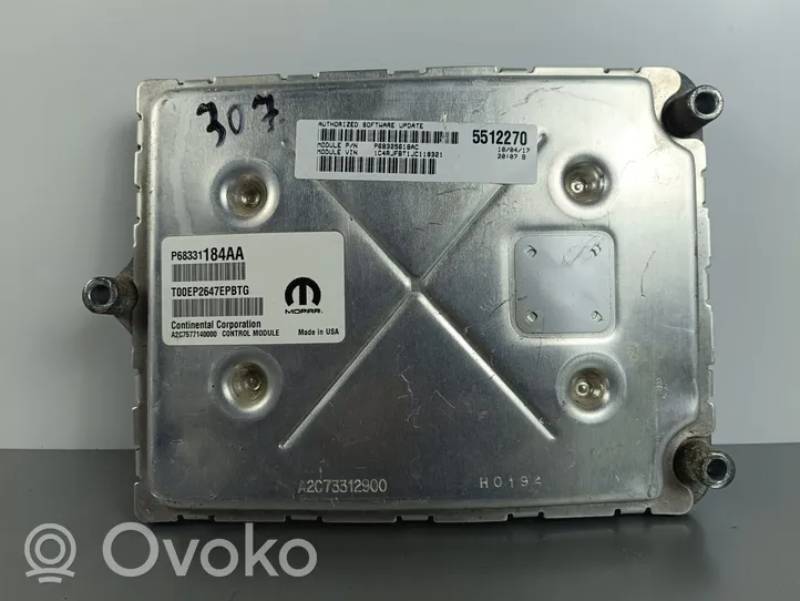 Jeep Grand Cherokee Sterownik / Moduł ECU P68331184AA