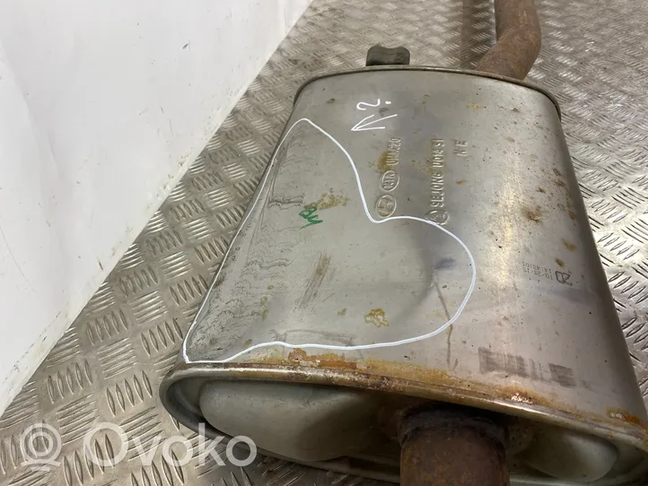 KIA Sorento Filtr cząstek stałych Katalizator / FAP / DPF 