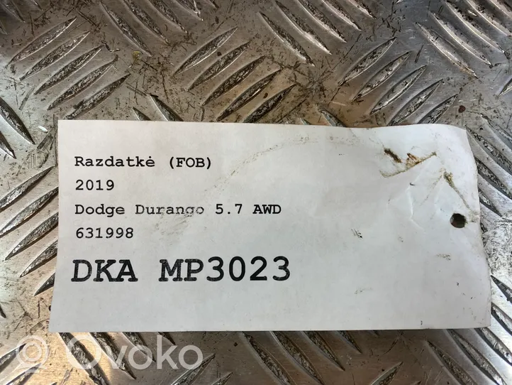 Dodge Durango Pavarų dėžės reduktorius (razdatkė) 68370968AB