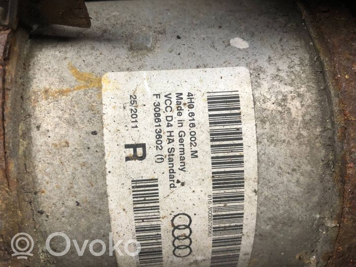 Audi A8 S8 D4 4H Ammortizzatore posteriore a sospensione pneumatica 4H0616002M