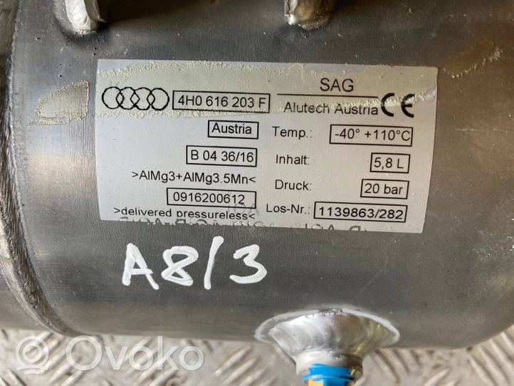 Audi A8 S8 D4 4H Vacuum air tank 4H0616203F