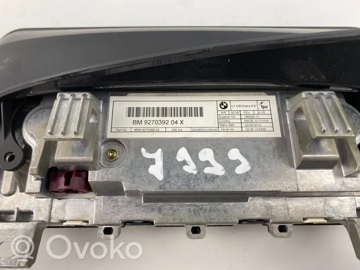 BMW 2 F22 F23 Pantalla/monitor/visor 9270392