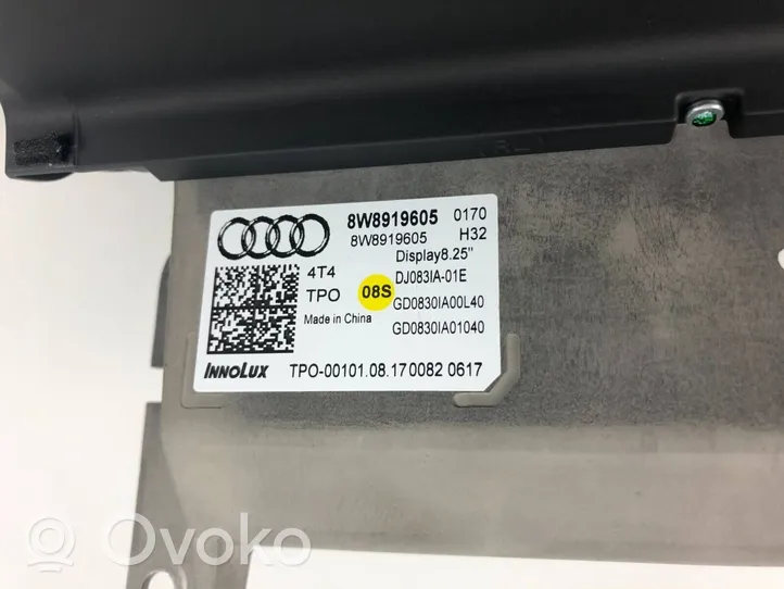 Audi A5 Monitori/näyttö/pieni näyttö 8W8919605