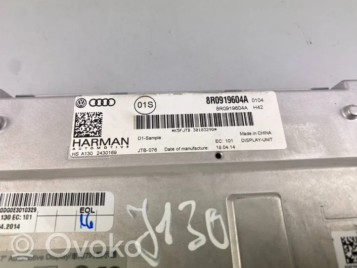 Audi Q5 SQ5 Zestaw audio 8R0919604A