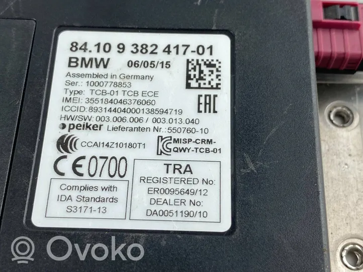 BMW 1 F20 F21 Moduł / Sterownik Bluetooth 9382417