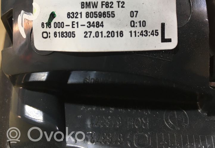 BMW M4 F82 F83 Lampy tylnej klapy bagażnika 8059655