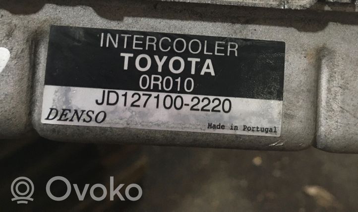 Toyota Avensis T270 Chłodnica powietrza doładowującego / Intercooler JD1271002220