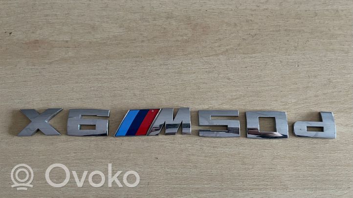 BMW X6 E71 Valmistajan merkki/logo/tunnus 8055281