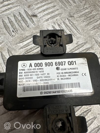 Mercedes-Benz GLC X253 C253 Riepu spiediena sensors A0009006907