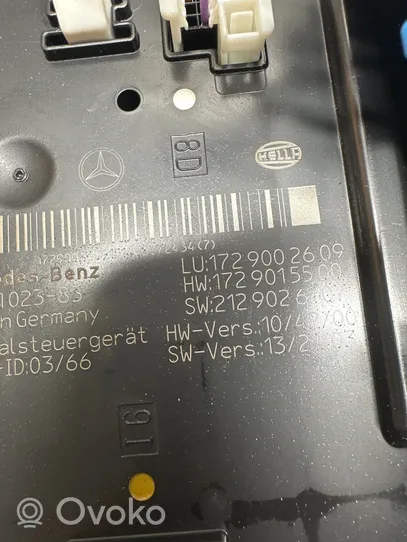 Mercedes-Benz SLK R172 Module de fusibles A1729015500