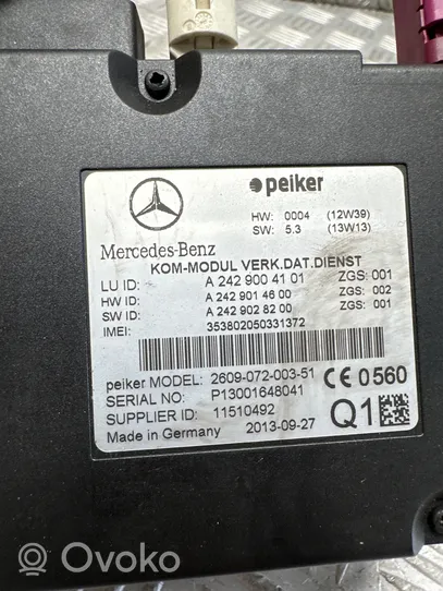 Mercedes-Benz E W212 Inne komputery / moduły / sterowniki A2429004101