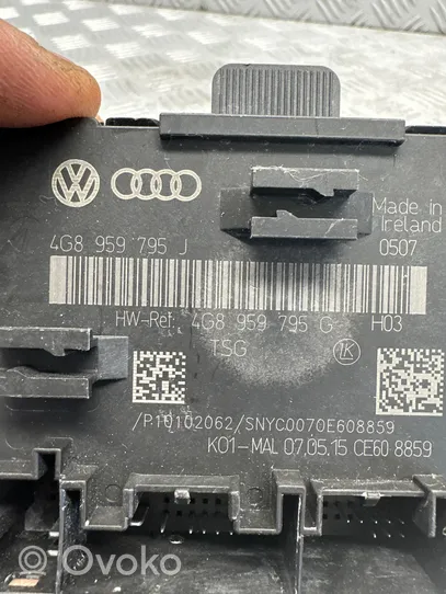 Audi A7 S7 4G Unidad de control/módulo de la puerta 4G8959795G