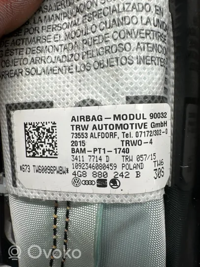 Audi A7 S7 4G Airbag del asiento 4g8880242b