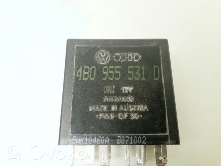 Audi A6 S6 C5 4B Langų valdymo rėlė 4B0955531D