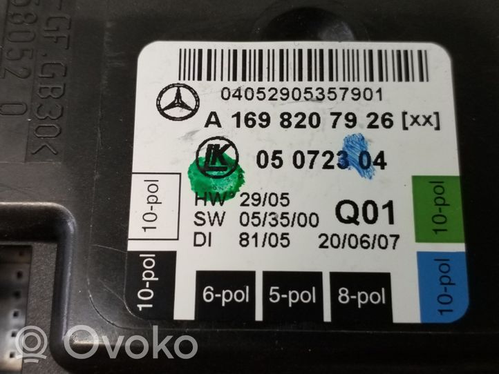 Mercedes-Benz B W245 Durų elektronikos valdymo blokas A1698207926