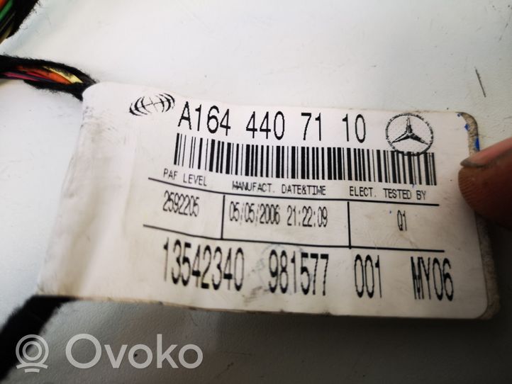 Mercedes-Benz ML W164 Cablaggio porta posteriore A1644407110