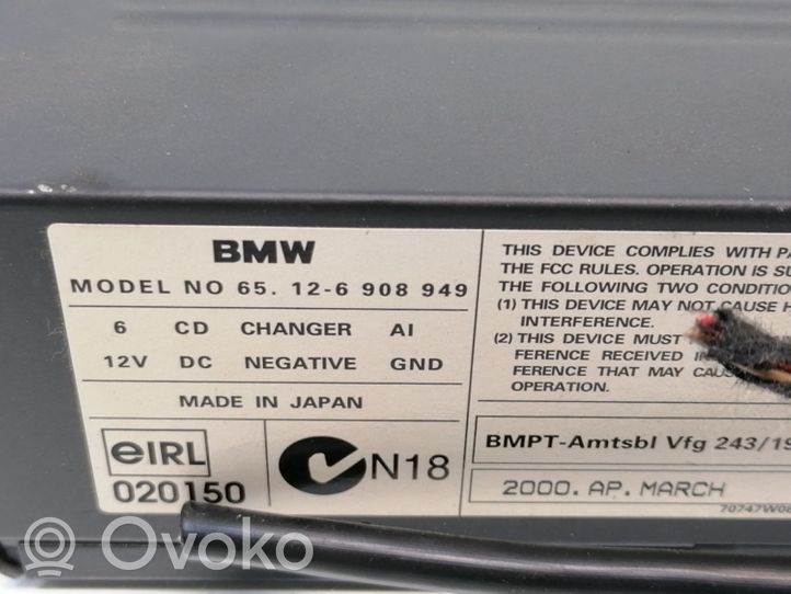 BMW 3 E46 CD/DVD-vaihdin 6908949