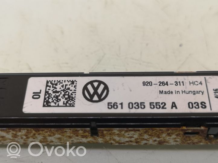 Volkswagen PASSAT B7 USA Pystyantennivahvistin 561035552A