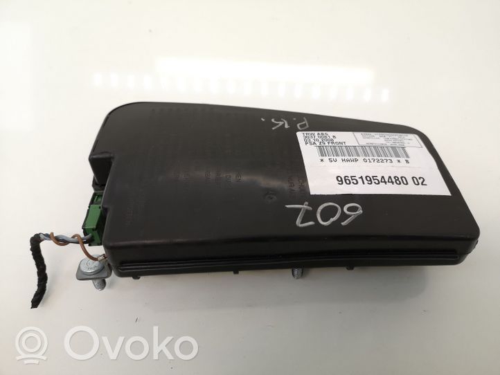 Peugeot 607 Poduszka powietrzna Airbag fotela 9651954480