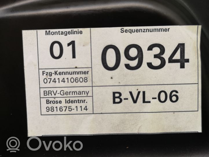 Volkswagen PASSAT B6 Mechanizm podnoszenia szyby przedniej bez silnika 3C2837755L