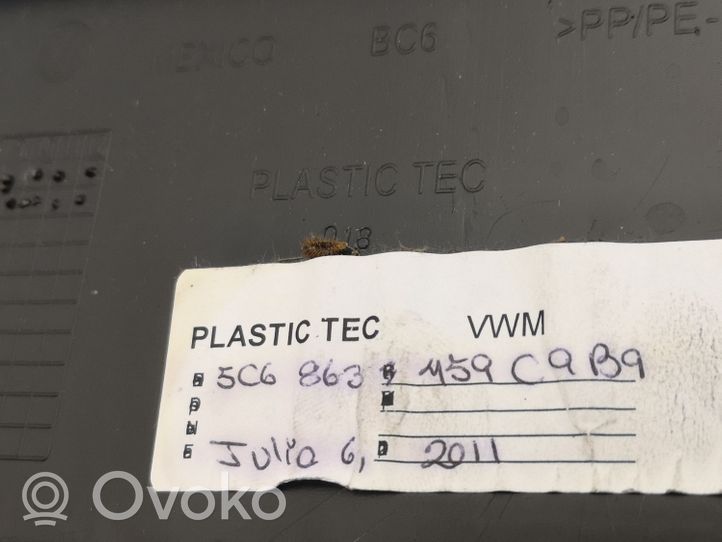 Volkswagen Jetta VI Protection de seuil de coffre 5C6858183