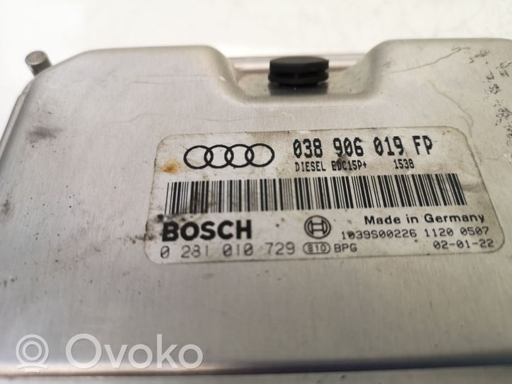 Audi A4 S4 B6 8E 8H Sterownik / Moduł ECU 038906019FP