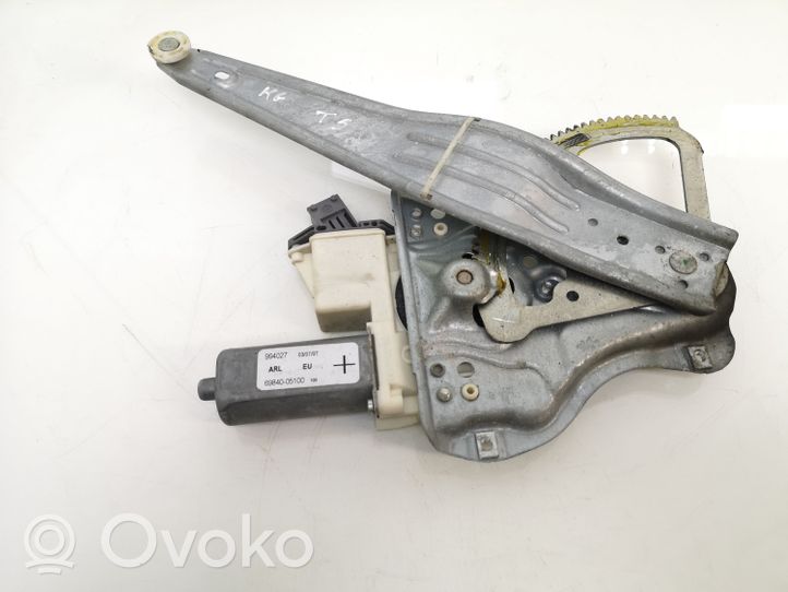 Toyota Avensis T250 Mécanisme lève-vitre de porte arrière avec moteur 6984005100