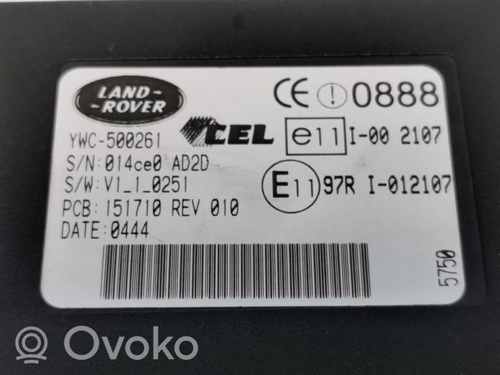 Land Rover Freelander Unité de commande dispositif d'immobilisation E1197RI012107