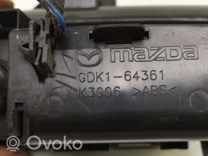 Mazda 6 Cendrier avant GDK164361