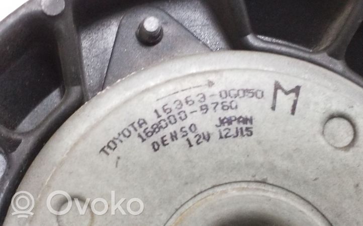 Toyota Avensis T250 Osłona wentylatora chłodnicy 1680009760