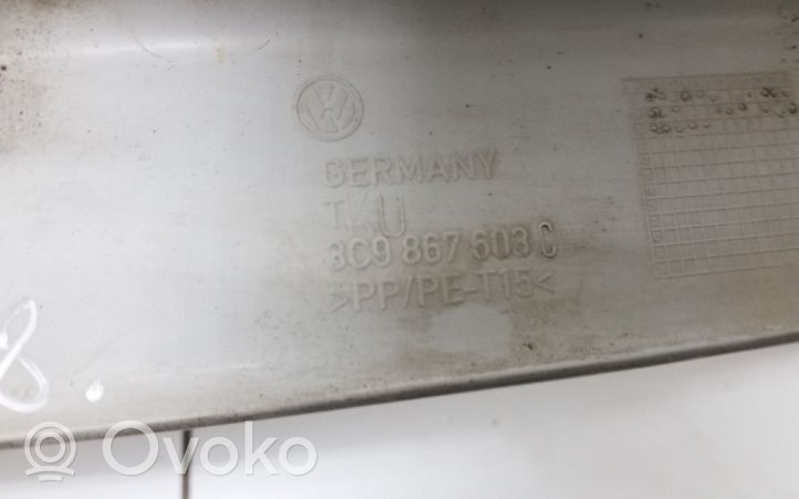Volkswagen PASSAT B6 Apdaila bagažinės dangčio (komplektas) 3C9867605H