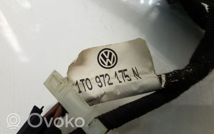 Volkswagen Touran I Wiązka przewodów klapy tylnej / bagażnika 1T0972175N