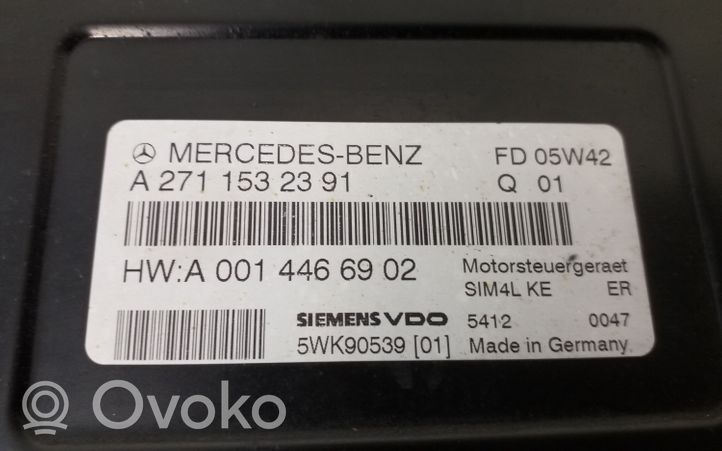 Mercedes-Benz E W211 Centralina/modulo del motore A2710108544