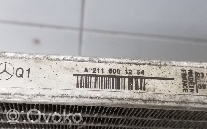 Mercedes-Benz E W211 Radiatore di raffreddamento A/C (condensatore) A2115001254