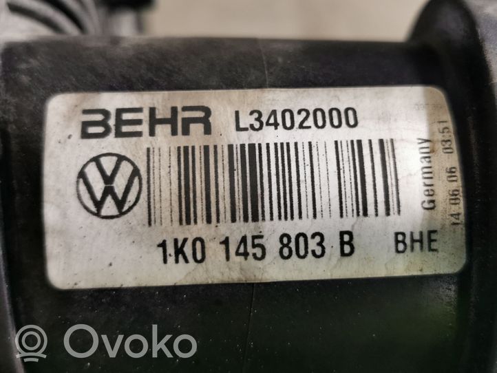 Volkswagen Golf V Välijäähdyttimen jäähdytin 1K0145803B