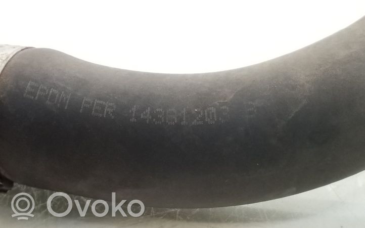 Opel Combo D Variklio aušinimo vamzdelis (-ai)/ žarna (-os) 14381203B