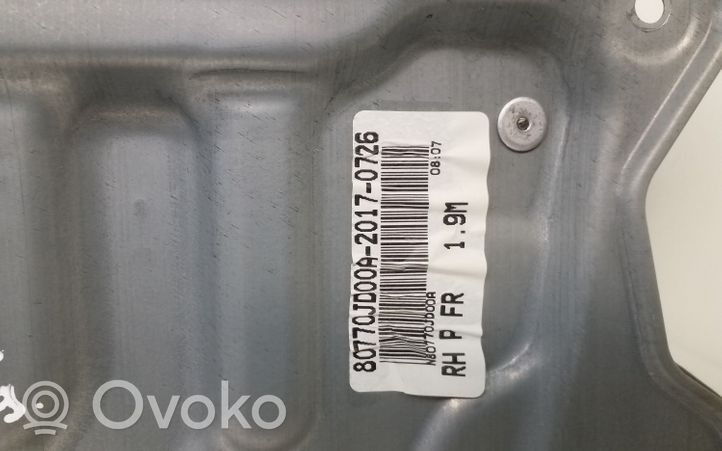 Nissan Qashqai Elektryczny podnośnik szyby drzwi przednich 80770JD00A20170726