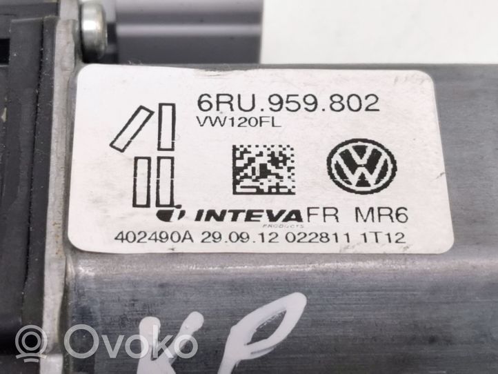 Volkswagen Up Etuoven ikkunan nostomoottori 6RU959802