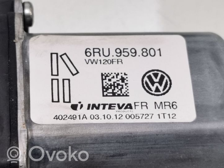 Volkswagen Up Silniczek podnośnika szyby drzwi przednich 6RU959801