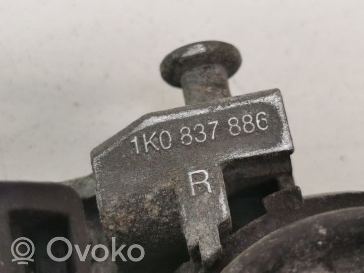 Volkswagen Jetta V Klamka/wspornik zewnętrzny drzwi przednich 1K0837886R