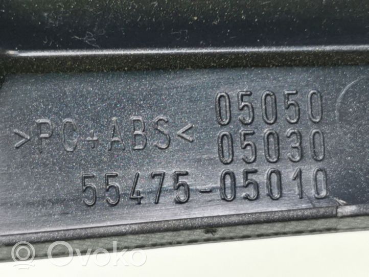 Toyota Avensis T250 Rivestimento del vano portaoggetti del cruscotto 5547505010