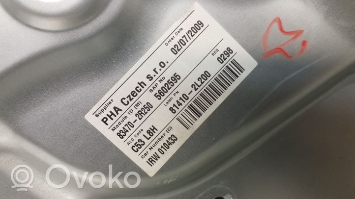 Hyundai i30 Takaikkunan nostomekanismi ilman moottoria 834702R250