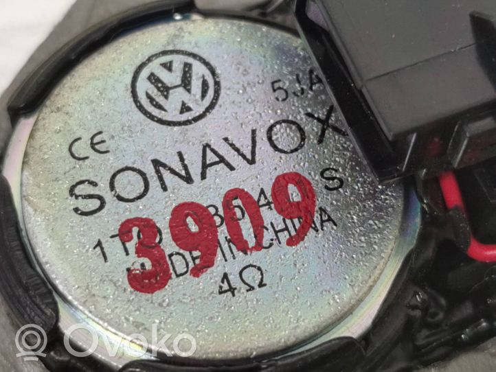 Volkswagen Touran I Altavoz de alta frecuencia en la puerta delantera 1t0085411s