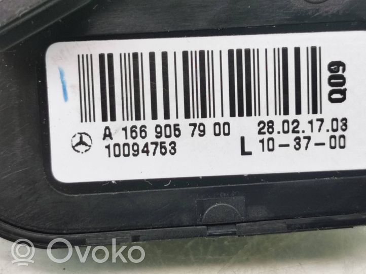 Mercedes-Benz GLE (W166 - C292) Istuimen säädön kytkin A1669057900