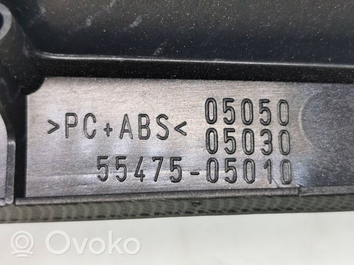 Toyota Avensis T250 Kojelaudan hansikaslokeron lista 5547505010