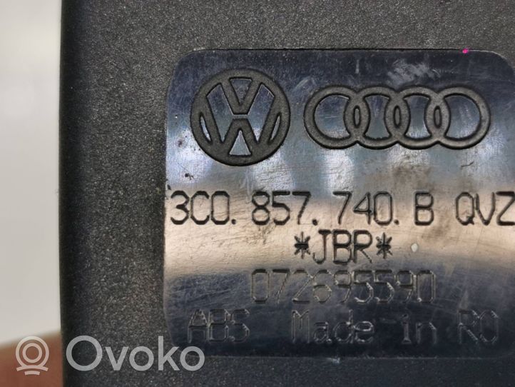 Volkswagen PASSAT B6 Keskipaikan turvavyö (takaistuin) 3C0857807H