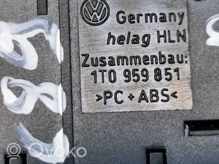 Volkswagen Touran I Elektrisko logu slēdzis 7l6959855b