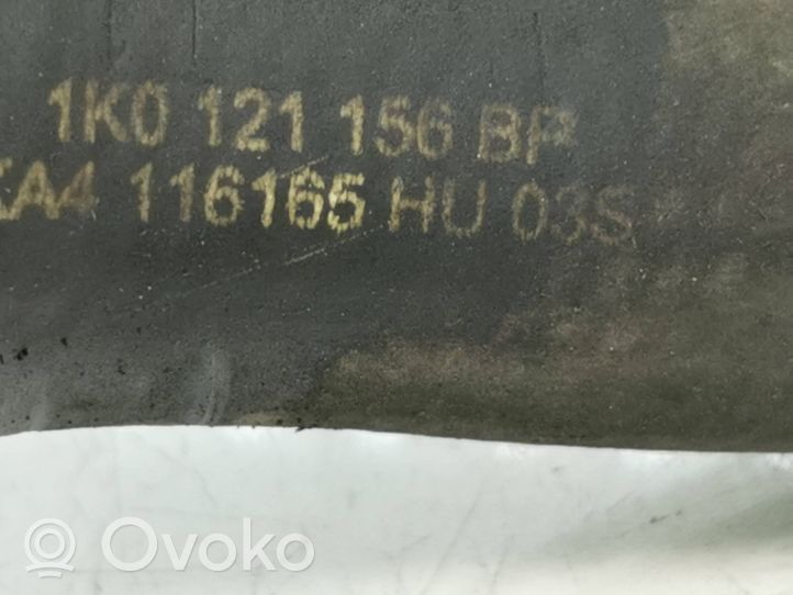 Volkswagen PASSAT B6 Tubo flessibile del liquido di raffreddamento del motore 1K0121156BF