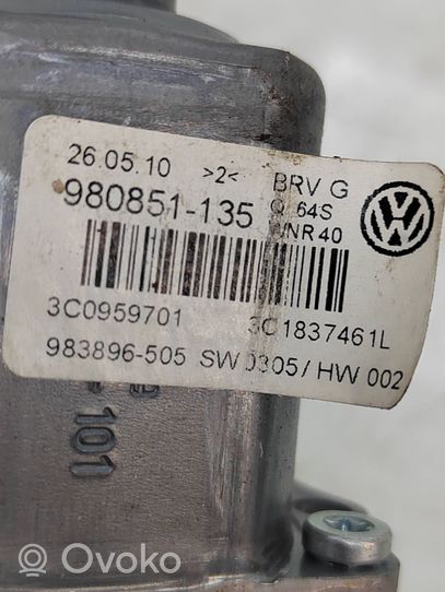 Volkswagen PASSAT B6 Silniczek podnośnika szyby drzwi przednich 3C0959793