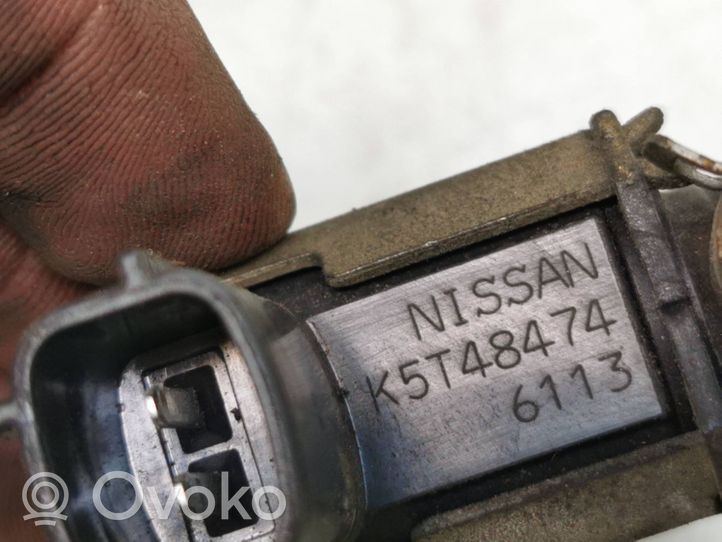 Nissan Note (E11) Zawór podciśnienia / Elektrozawór turbiny K5t48474